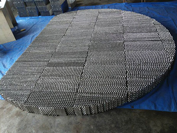 金屬壓延孔板波紋填料 - 安平縣威馳金屬絲網(wǎng)制品有限公司